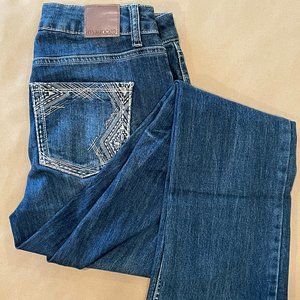 Maurices Mid-Rise Dark Wash Bootcut Jeans size 2